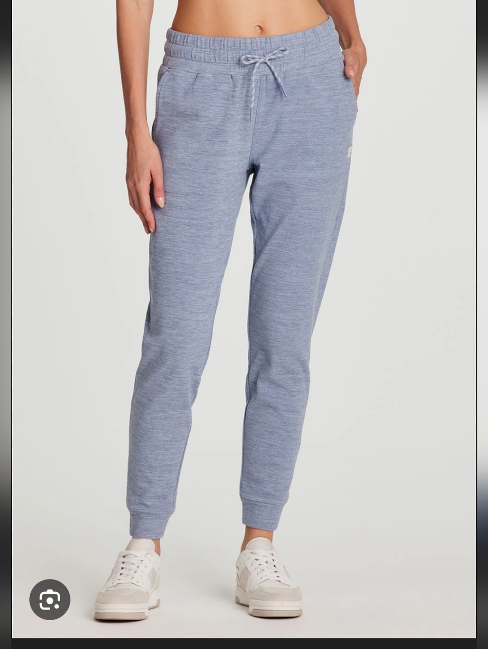 Avalanche H8gh Waisted Ultra Soft Fleece Joggers Heathered Lavender Purple Small